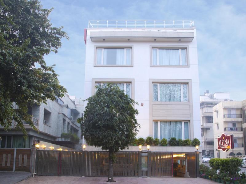 Alpina Hotels & Suites Nueva Delhi Exterior foto